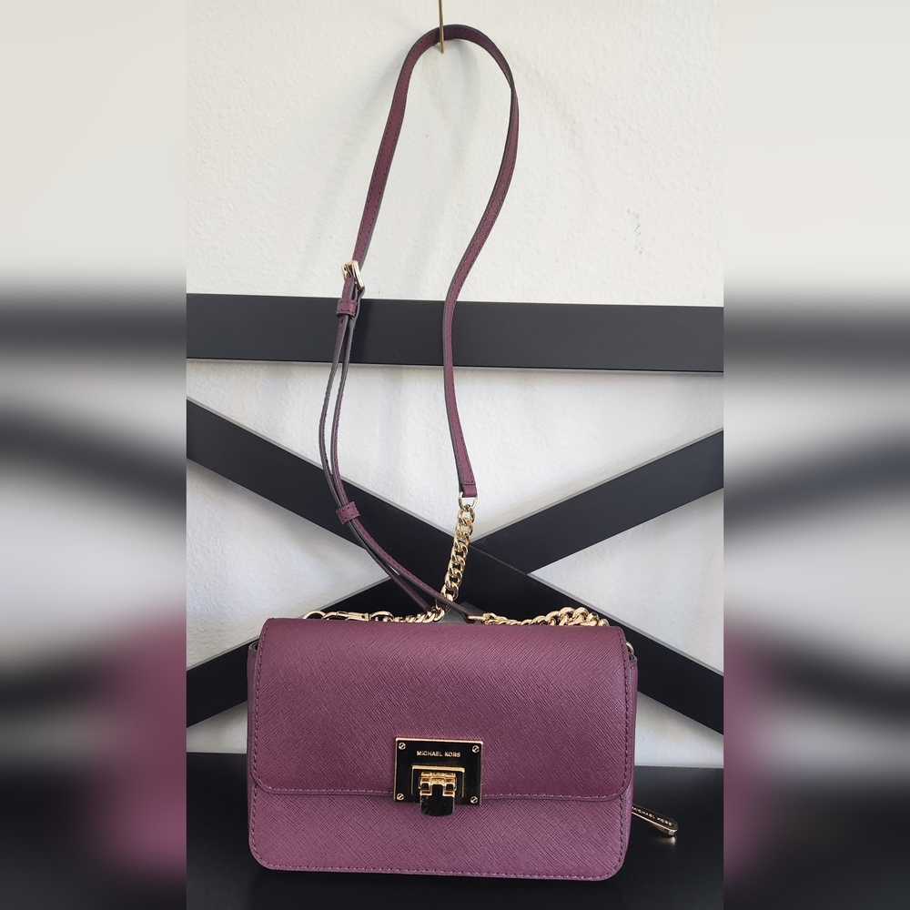 NWOT UNIQUE Burgundy MK Purse and Wallet Combo
